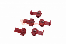 Зажим для врезки в провод (гильотина красн.) 0,25-1,00 мм2