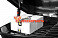 Бокс автомобильный Магнум 390 (серый тиснение карбон) (1850х840х420) Быстросъём