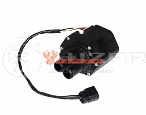 Кран отопителя электрический ГАЗель с 2008г. (3 патрубка) LUZAR 