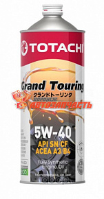 Масло моторное TOTACHI  Grand Touring Synthetic 5W40  1л (API SN/CF )