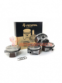 Поршни 21126 (82,5) C (+пальцы,кольца,стоп.кольца) углубленный Federal Mogul