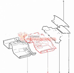 2123 Travel Палас ковер салона средний