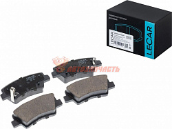 Тормозные колодки дисковые задние Hyundai Solaris (10-) / Kia Rio III (11-) LECAR