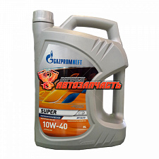 Масло моторное Gazpromneft Super 10w40 5л полусинтетика API SG/CD