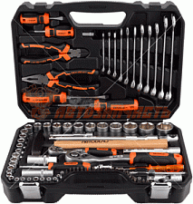 Набор инструмента  90 пр. (1/2"+1/4") АвтоDело Professional