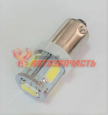 Лампа светодиодная BA9S-W5705 12V W  белая BJ