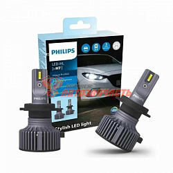 Лампа светодиодная H7 LED 12V-24V PHILIPS Union Pro 6000K (2 лампы в боксе)