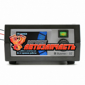 Зарядное устройство Вымпел-52 (библиотека АКБ+доп.настройки, 0,5-20А, 0,5-18В, цв.экран)