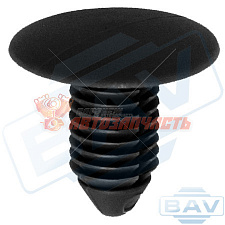 00020 ЧЕРНАЯ клипса автомобильная GM/PONTIAC