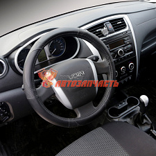 Оплетка руля "M" d=38 экокожа VOIN COMBO (черный)