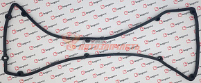 Прокладка крышки клапанов ГАЗ-405 409 ЕВРО-4 (резина черная) 10 отверстий 