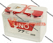 Аккумуляторная батарея  77Ah обратный (670A) UNO (276х175х190) 