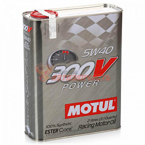 Масло моторное Motul 300V Power 5w40 2л синтетика @