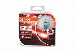 Лампа галогенная H7 12V 55W+150% OSRAM NIGHT BREAKER Laser (евробокс 2шт) 