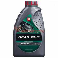 Масло трансмиссионное 80w90 GL-5 Лукойл ТМ-5,  1л GEAR