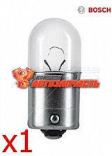 Лампа 12V R5W BA15s (передний,задний габарит,симетричное крепление) BOSCH ECO