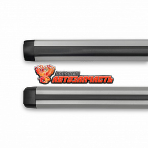 Поперечины АЭРОДИНАМИКА 110 см серебро 2 шт. ЕВРОДЕТАЛЬ /багажные дуги/