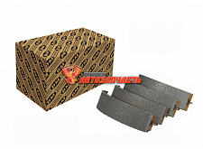 Тормозные колодки 1118,2170 задние с АБС BM 