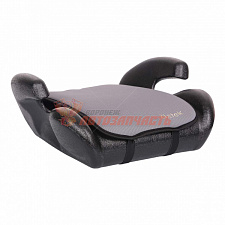 Детское автомобильное кресло подушка бустер ZLATEK Gals 22-36кг, 6-12лет, группа 3 серое 