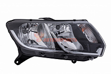 Блок-фара RENAULT LOGAN  Х52 Bosch правая (Logan II .Sandero) (676512.128) (2012-2018 г)
