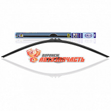 Щетка стеклоочистителя 330 мм SUPER FLAT Alca бескаркасная /крюк, штырь/