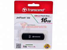 Флешка Transcend 16Gb Jet Flash 350 черный