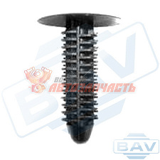 06740 ЧЕРНАЯ клипса автомобильная GM