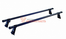 Багажник 21213, ГАЗ СТАЛЬ 140 см в сборе Мамонт / две поперечины + крепление /