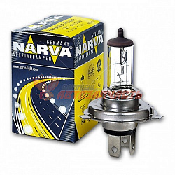 Лампа галогенная H4 12V 60/55W +50% NARVA RANGE POWER (P43t)