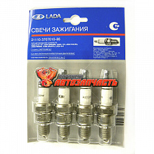 Свечи 2108-10 /1,0мм/инжектор/8 кл./A17ДВРМ/ LADA