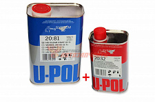 Лак HS 2+1 2081 + отвердитель  2032 U-POL (1 л+0,5л)