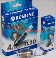 Свечи Lada Largus K7M/K7J/8кл./к-кт 4шт./ TESLINE