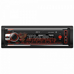 Автомагнитола ACV AVS-930BR / 1din / красная /FM/MP3/USB/BT/SD/FM/4*50/Bluetooth/съемная панель