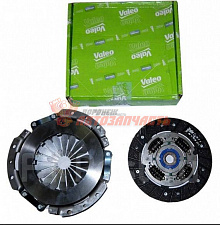 Комплект дисков сцепления 2190 тросовая КПП (2181), Lada Vesta 1.6 тросовая КПП Valeo  без выжимного