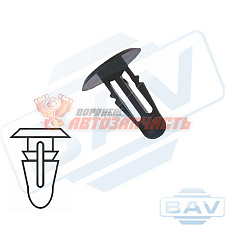 04900 клипса автомобильная NISSAN