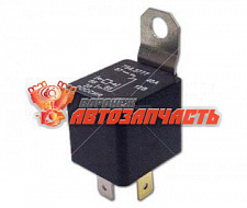 Реле 4-х конт 12V 40A с кроншт.  АВАР