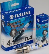 Свечи 2101-08 /0,7мм/карбюратор/ (к-кт 4шт.) TESLINE