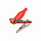 Зажим «Крокодил» 5А, 40мм, в изоляторе REXANT  (цена за 1 шт., заказы кратно 2)