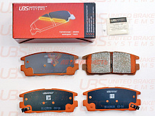 Тормозные колодки дисковые задние Chevrolet Captiva 06-11/Opel Antara 06-10/Hyundai Terracan 01-06