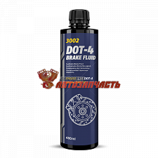Тормозная жидкость 0,45 л "Mannol" Brake fluid DOT-4 (455 гр)