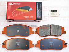 Тормозные колодки дисковые передние Honda CRV IV 12-Hyundai Santa FE IIIIII 05-12-Kia Sorento III